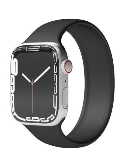 VonMählen Watchstrap for Apple Solo Loop Case 2 Band S black Schwarz (AWS00025)