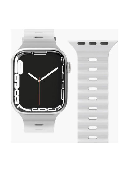 VonMählen Watchstrap for Apple Ocean Band Case 2 Band One light grey (AWS00083)