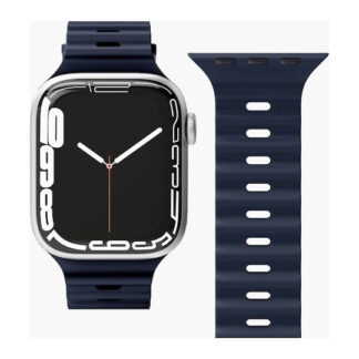 VonMählen Watchstrap for Apple Silicone Loop Case 1 Band One black Schwarz (AWS00002)
