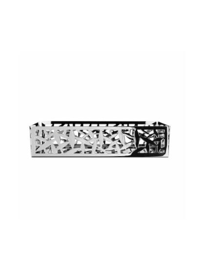 Alessi Χαρτοπετσετοθήκη Μεταλλική Γκρι 20.5x20.5x5cm Cactus