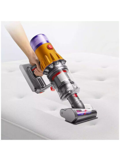 Dyson V12 Detect Slim Absolute (2023) Επαναφορτιζόμενη Σκούπα Stick 25.2V Yellow/Iron/Nickel