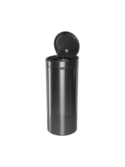 Brabantia Μεταλλικός Κάδος Απορριμμάτων Μαύρος 30lt