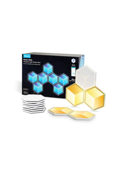 Govee Bluetooth/WiFi Διακοσμητικό Φωτιστικό Hexagon LED 7τμχ
