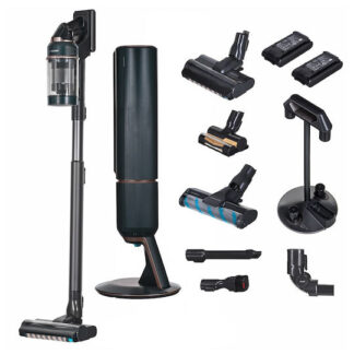 Bosch BBS712A stick vacuum/electric broom Bagless 0.3 L Black  Stainless steel