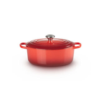 Le Creuset Signature Roaster oval 31cm meringue (21178317164430)
