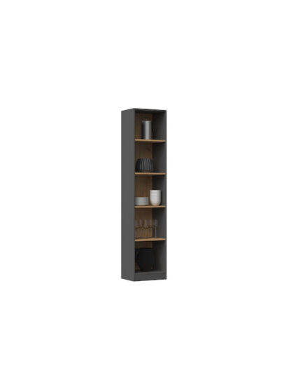 Βιβλιοθήκη R40 Αnt/Art Oak 40x30x182εκ.