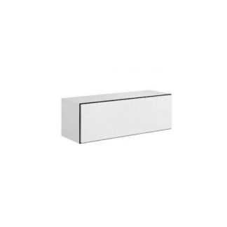 Cama full storage cabinet ROCO RO1 112/37/39 black/black/white