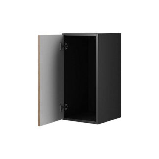 Ντουλάπι Τοίχου Roco Ro3 Antracite/Wotan Oak 75x37x39εκ.