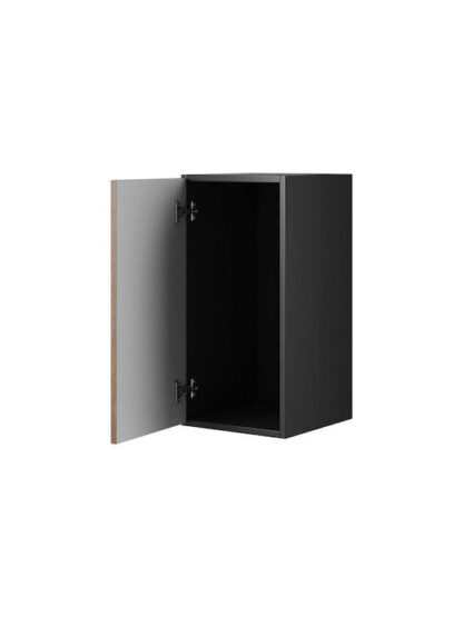 Cama full storage cabinet ROCO RO3 75/37/39 white/white/black