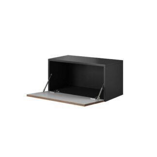 Ντουλάπι Τοίχου Roco R05 Antracite/Wotan Oak 37x37x39εκ.