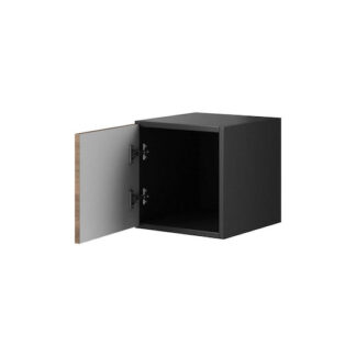 Ντουλάπι Τοίχου Roco R05 Antracite/Wotan Oak 37x37x39εκ.