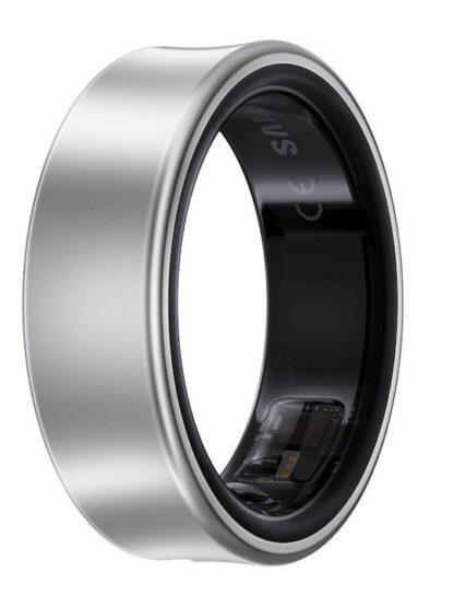 Samsung Galaxy Ring 16.5mm Αδιάβροχο με Παλμογράφο Titanium Silver