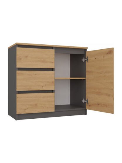 Topeshop COSTA ANT/ART BA KPL chest of drawers