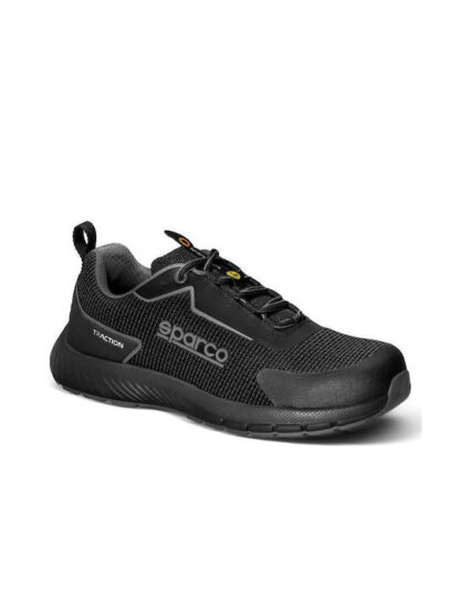 Sparco Traction Παπούτσι Ασφαλείας Μαύρο S1ps Sr Fo Hro Esd Btb00023b0k01