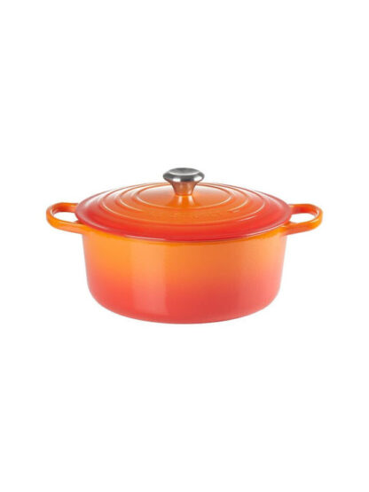 Le Creuset Signature Βαθιά Κατσαρόλα από Μαντέμι 24cm Volcanic Κωδικός: 21177240902430