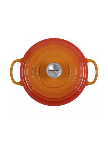 Le Creuset Signature Βαθιά Κατσαρόλα από Μαντέμι 24cm Volcanic Κωδικός: 21177240902430