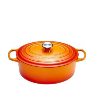 Le Creuset Signature Casserole oval 29 cm black