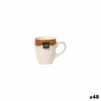 Kopp Coffee Πορσελάνη Κόκκινο Λευκό 500 ml 24 Μονάδες