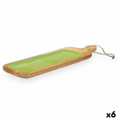 Δίσκος για σνακ MALI-798 G Πράσινο 50,7 x 3 x 14 cm (x6)
