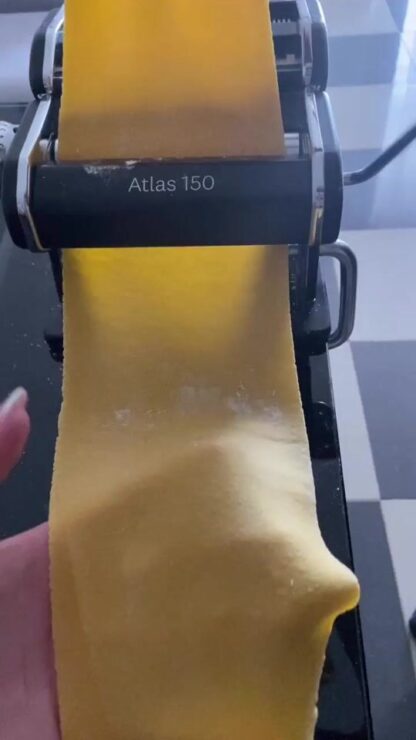 Marcato Atlas 150 Μηχανή Φύλλου/Ζυμαρικών Χειροκίνητη από Μέταλλο AT-150-NER