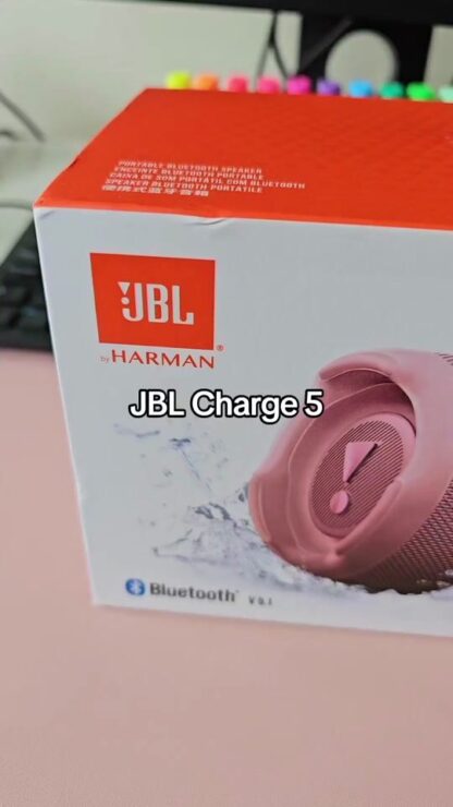 JBL Charge 5 Αδιάβροχο Ηχείο Bluetooth 40W με Διάρκεια Μπαταρίας έως 20 ώρες Κόκκινο