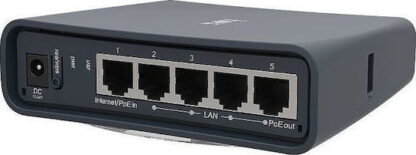 MikroTik hAP ac lite tower Access Point Wi‑Fi 5 Dual Band (2.4 & 5GHz)
