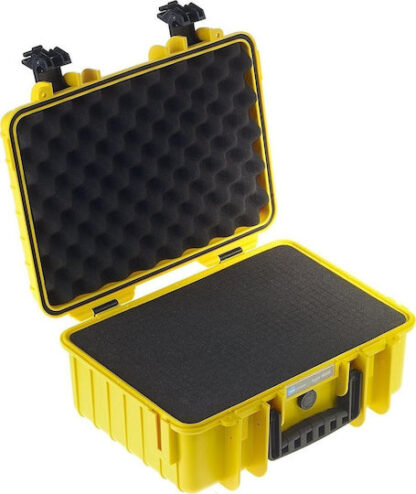 B&W Outdoor Case Type 4000 yellow incl. foam inlay