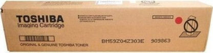 Toshiba T-FC65E Γνήσιο Toner Laser Εκτυπωτή Ματζέντα 6000 Σελίδων (6AK00000183)
