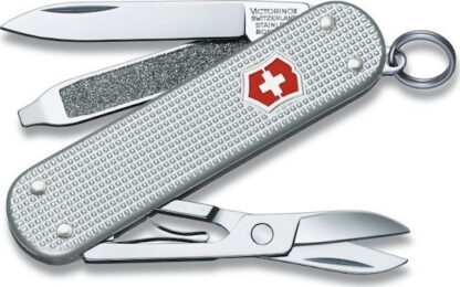 Victorinox Classic Alox Ελβετικός Σουγιάς Ασημί με Λάμα από Ανοξείδωτο Ατσάλι Κωδικός: 0.6221.26