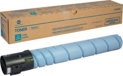 Konica Minolta TN-512C Γνήσιο Toner Laser Εκτυπωτή Κυανό 26000 Σελίδων (A33K452)