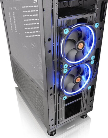 Thermaltake Core X71 Tempered Glass Edition Gaming Full Tower Κουτί Υπολογιστή με Πλαϊνό Παράθυρο Μαύρο