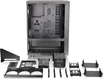 Thermaltake Core X71 Tempered Glass Edition Gaming Full Tower Κουτί Υπολογιστή με Πλαϊνό Παράθυρο Μαύρο
