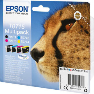 Epson 16 Γνήσιο Πακέτο 4 Μελανιών Εκτυπωτή InkJet Κίτρινο / Κυανό / Ματζέντα / Μαύρο (C13T16264010 C13T16264012)