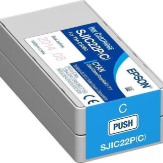 Epson SJIC22P Γνήσιο Μελάνι Εκτυπωτή InkJet Μαύρο (C33S020601)