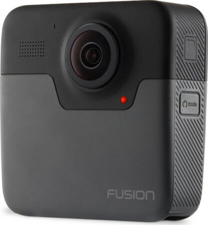 GoPro Fusion Action Camera 4K Ultra HD Λήψης 360° Υποβρύχια με WiFi Μαύρη