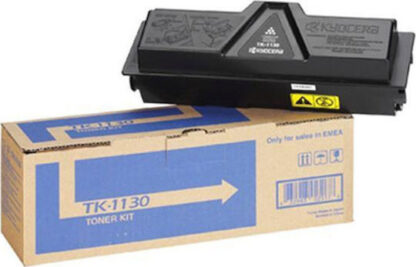 Kyocera TK-1130 Γνήσιο Toner Laser Εκτυπωτή Μαύρο 3000 Σελίδων (1T02MJ0NLC 1T02MJ0NL0)