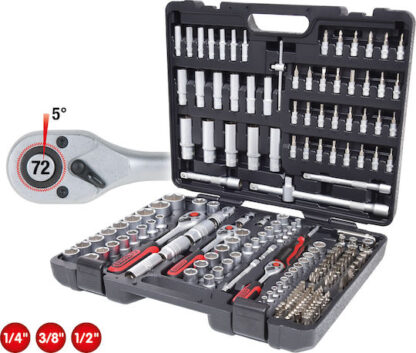 Ks Tools Καστάνια με Καρυδάκια 12" & 14" & 38" 195τμχ Κωδικός: 917.0795