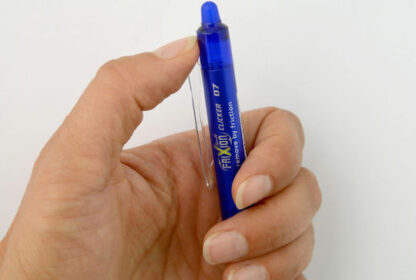 Pilot FriXion Ball Clicker Στυλό Gel 0.7mm Μπλε με Μπλε Μελάνι Κωδικός: BLRT-FR7L