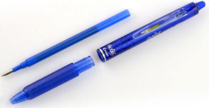 Pilot FriXion Ball Clicker Στυλό Gel 0.7mm Μπλε με Μπλε Μελάνι Κωδικός: BLRT-FR7L