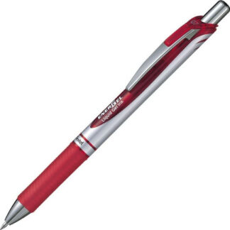 Pentel Energel Στυλό 0.7mm Κόκκινο με Κόκκινο Μελάνι Κωδικός: BL77-B