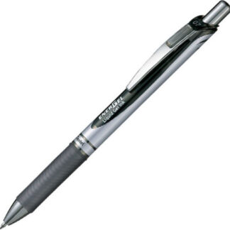 Pentel Energel Στυλό 0.7mm Μαύρο με Μαύρο Μελάνι Κωδικός: BL77-A