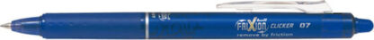 Pilot FriXion Ball Clicker Στυλό Gel 0.7mm Μπλε με Μπλε Μελάνι Κωδικός: BLRT-FR7L
