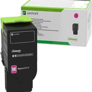 Lexmark 80C2HC0 Γνήσιο Toner Laser Εκτυπωτή Κυανό High Yield Extra High Yield 3000 Σελίδων