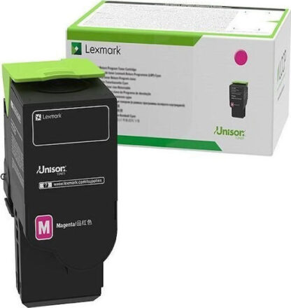 Lexmark 78C2UME Γνήσιο Toner Laser Εκτυπωτή Ματζέντα High Yield 7000 Σελίδων