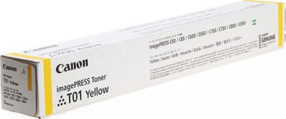 Canon imagePRESS T01 Γνήσιο Toner Laser Εκτυπωτή Κίτρινο 39500 Σελίδων (8069B001)