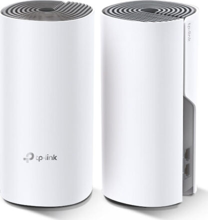 TP-LINK Deco E4 v1 WiFi Mesh Network Access Point Wi‑Fi 5 Dual Band (2.4 & 5GHz) σε Διπλό Kit