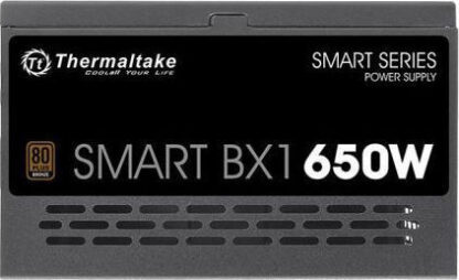 Thermaltake Smart BX1 650W Μαύρο Τροφοδοτικό Υπολογιστή Full Wired 80 Plus Bronze