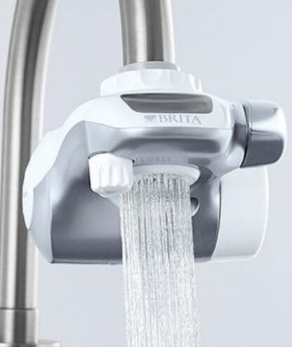 Brita On Tap New Φίλτρο Νερού Βρύσης Λευκό Κοκκώδης Ενεργός Άνθρακας / Μεμβράνες Κοίλων Ινών 1 μm