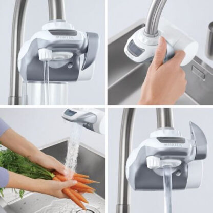 Brita On Tap New Φίλτρο Νερού Βρύσης Λευκό Κοκκώδης Ενεργός Άνθρακας / Μεμβράνες Κοίλων Ινών 1 μm