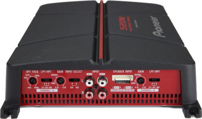 Pioneer Ενισχυτής Αυτοκινήτου 4 Καναλιών (Κλάση A/B) Κωδικός: GM-A6704